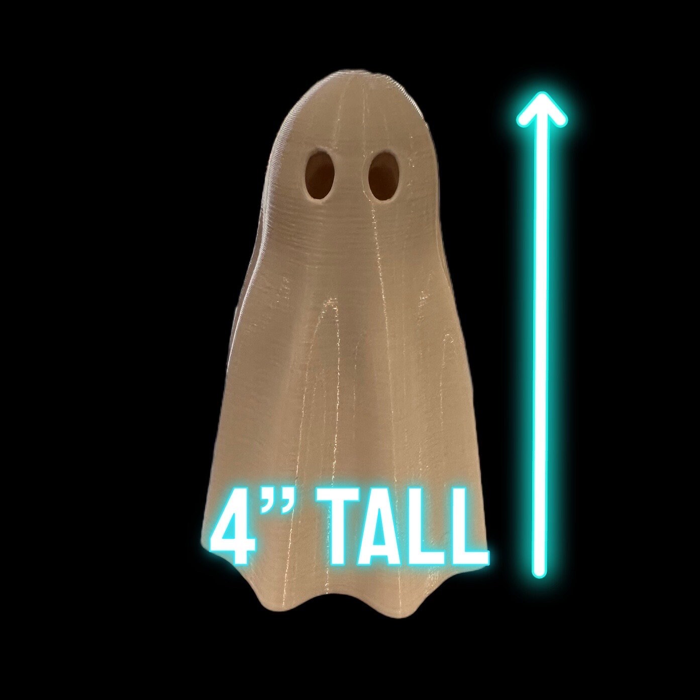 Posable ghost with legs