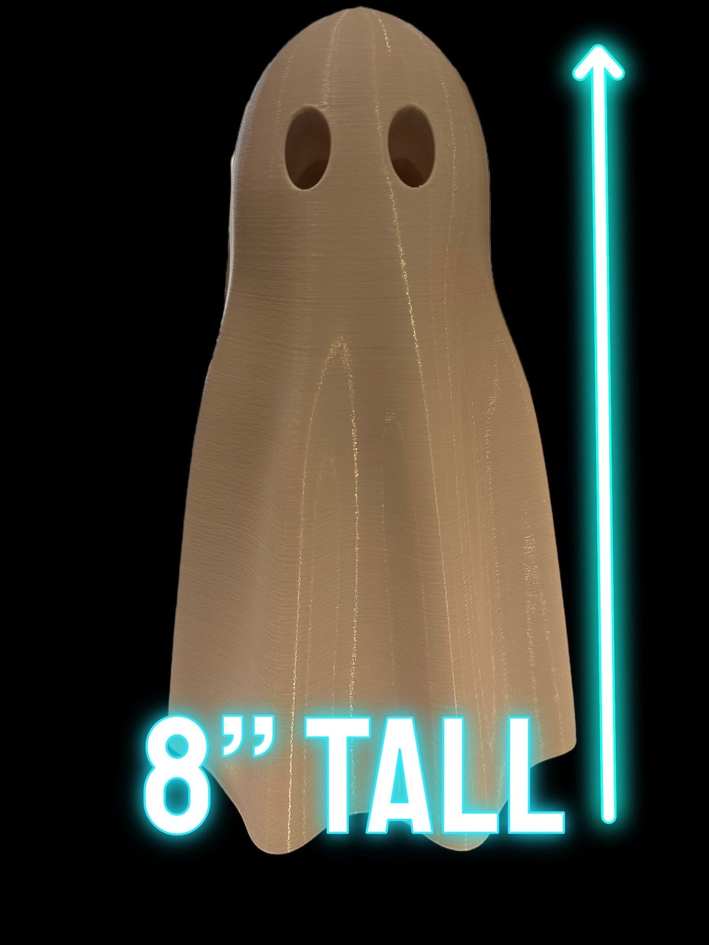 Posable ghost with legs