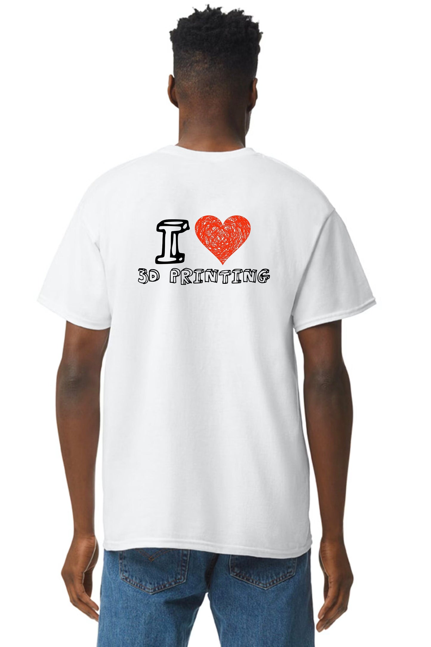 I Love 3D Printing T-Shirt