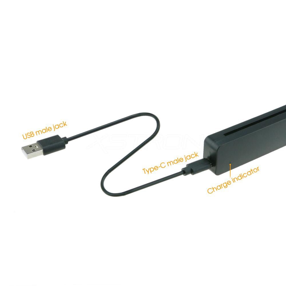 Rechargeable Acrylic Badge RGB Foldable Lamp