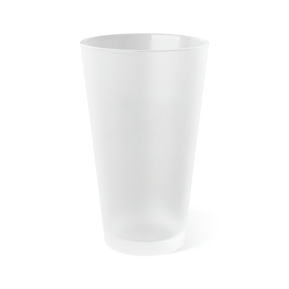 Frosted Pint Glass, 16oz - Treasure Coast 3D