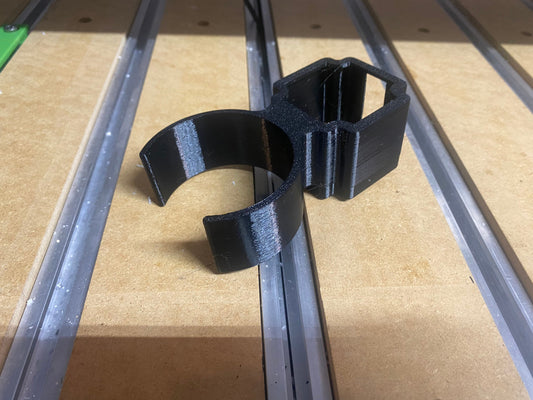 Shapeoko vacuum hose support