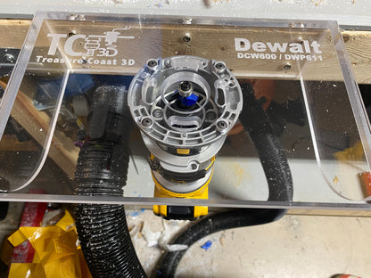 All acrylic router table mount