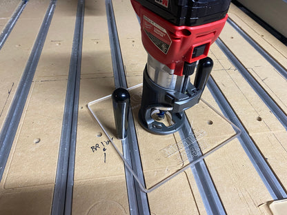 3/8 Router base plate