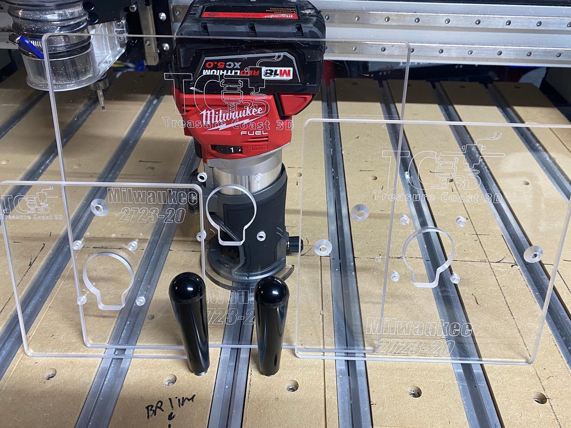 3/8 Router base plate
