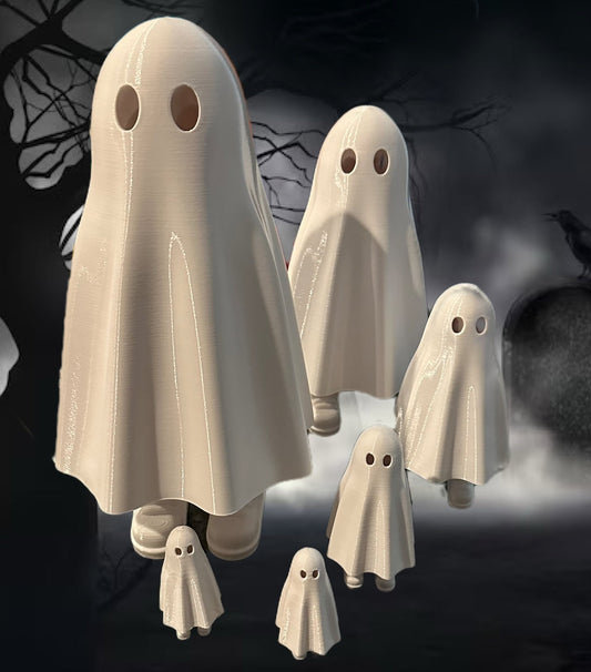 Posable ghost with legs