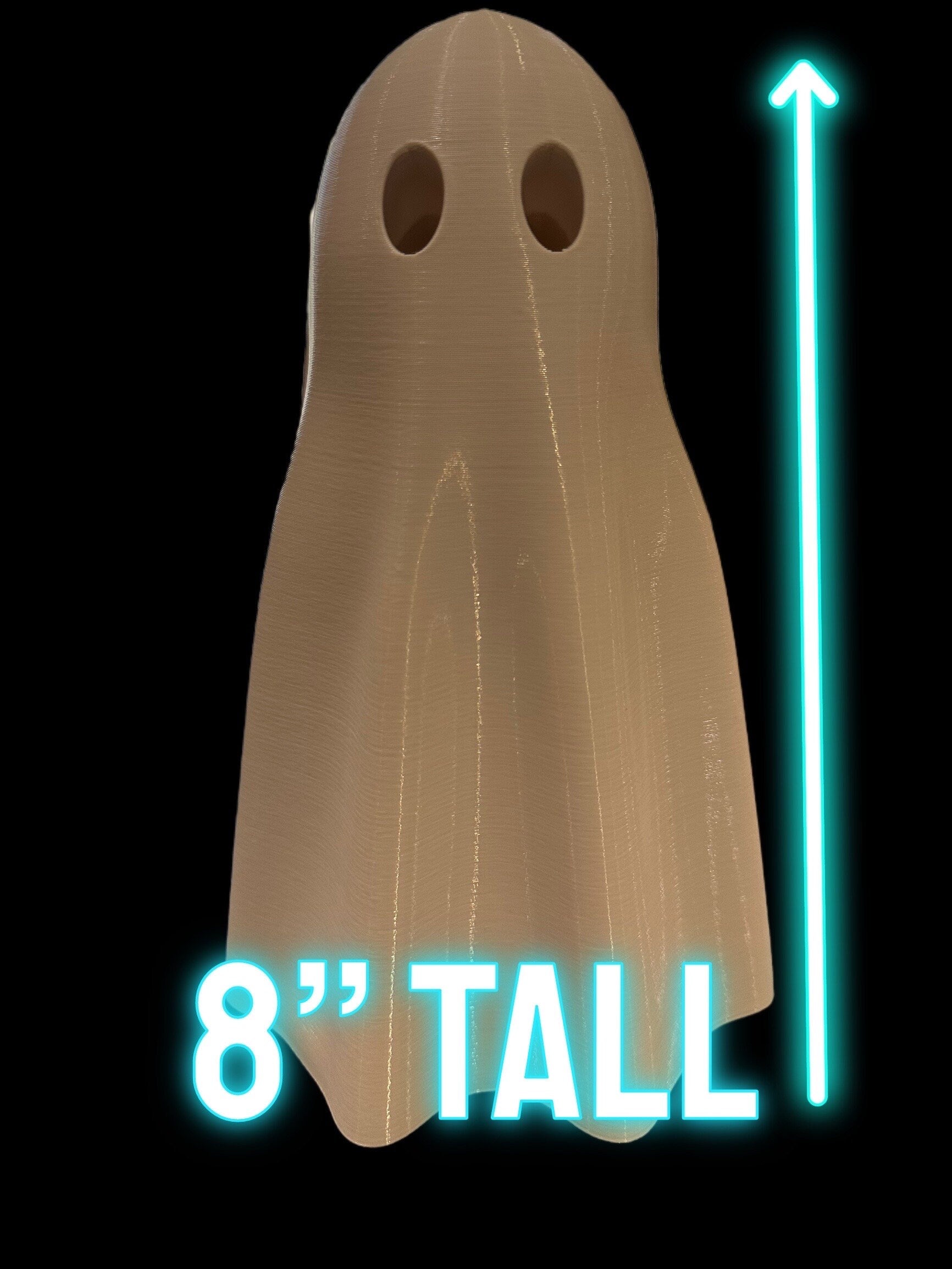 Posable ghost with legs