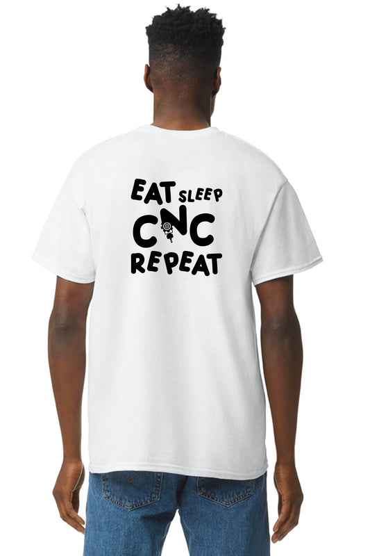 Eat, Sleep, CNC T-Shirt