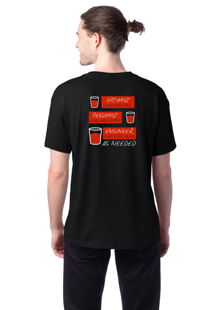 Optimist, Pessimist, Engineer T-Shirt