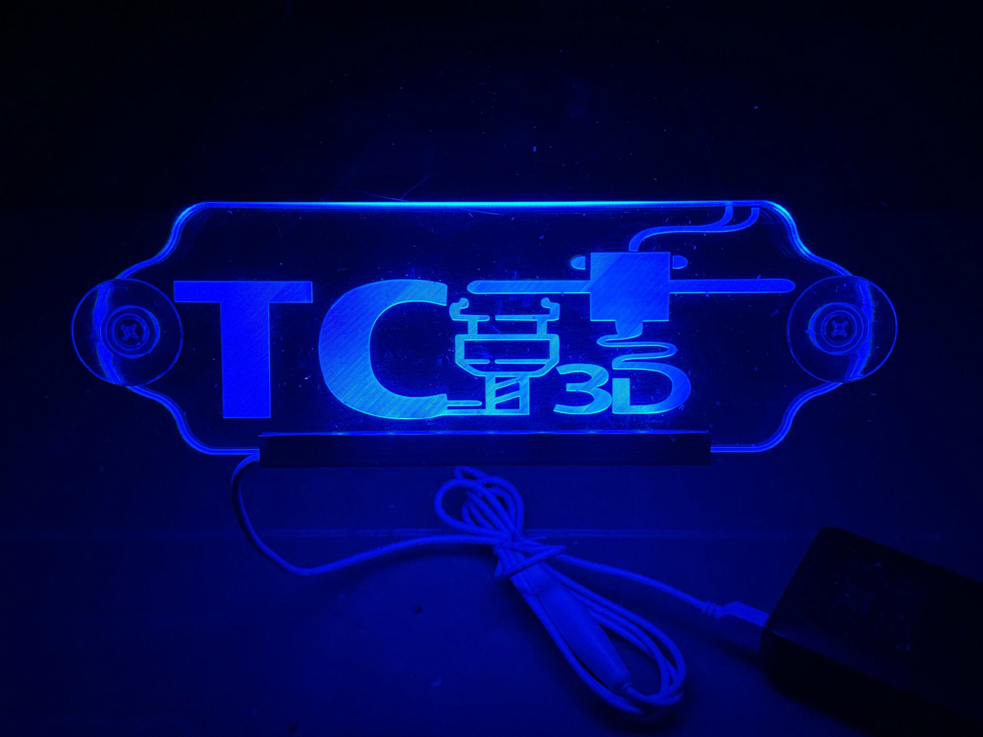 led edge light sign making kit