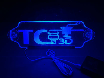 led edge light sign making kit