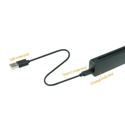 Rechargeable Acrylic Badge RGB Foldable Lamp